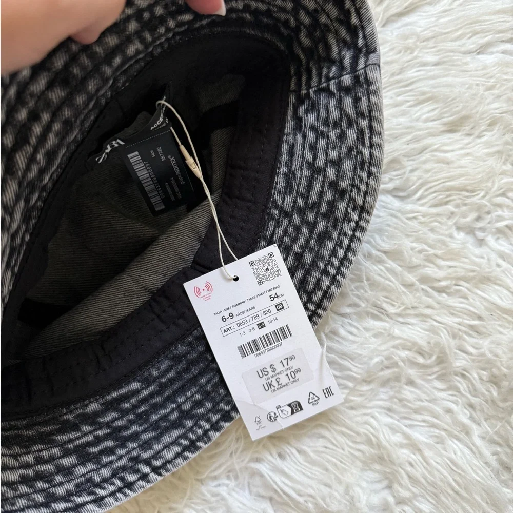 Only Black and Gray Rhinestone Embellished Hats